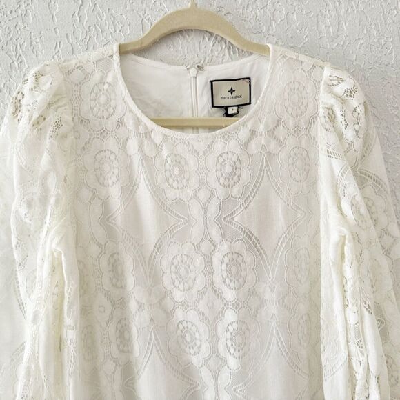 Tuckernuck White Lace Maxi Dress - Picture 6 of 14